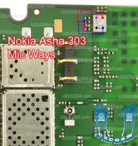 Nokia asha 303 mic not working problem solution jumpers