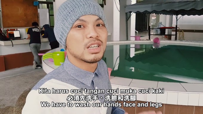 Namewee Pergi Surau , Lihat Apa Dia Lakukan Di Sana Buat Ramai Respek! 