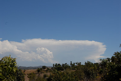 clouds in the horizon