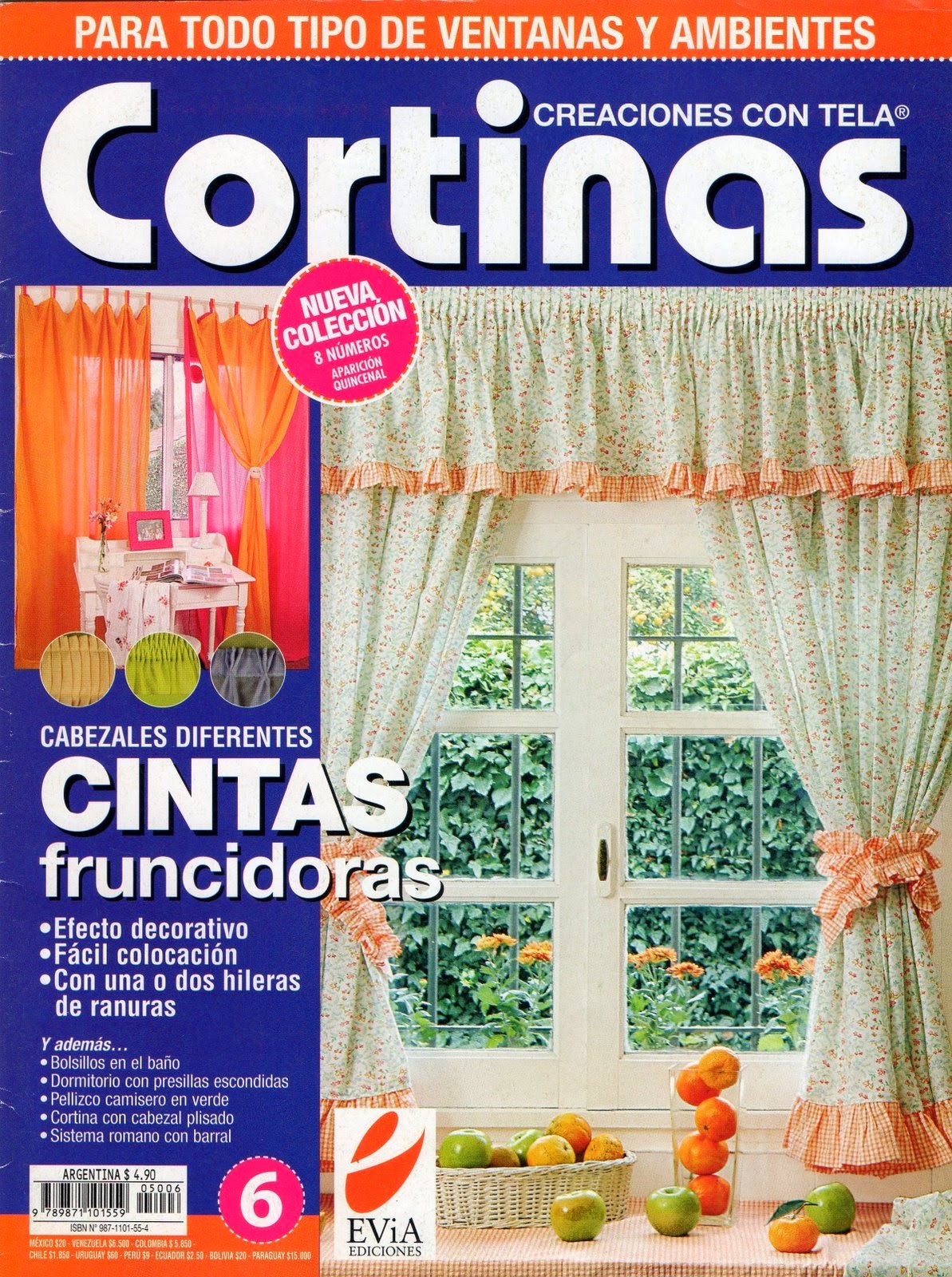 Como hacer cortinas paso a paso - Revistas de manualidades ...