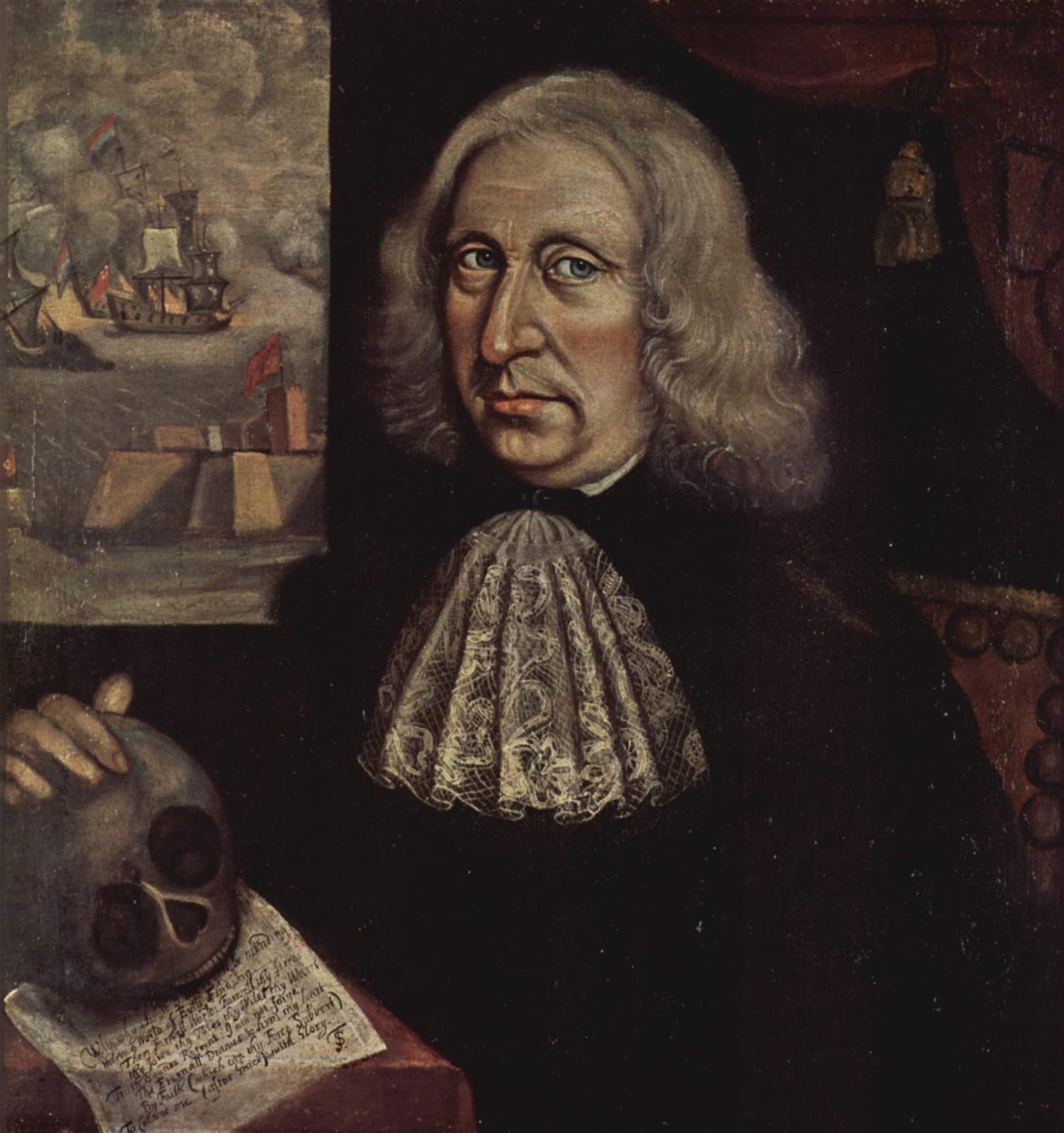 Thomas Smith, Self Portrait (ca. 1690)