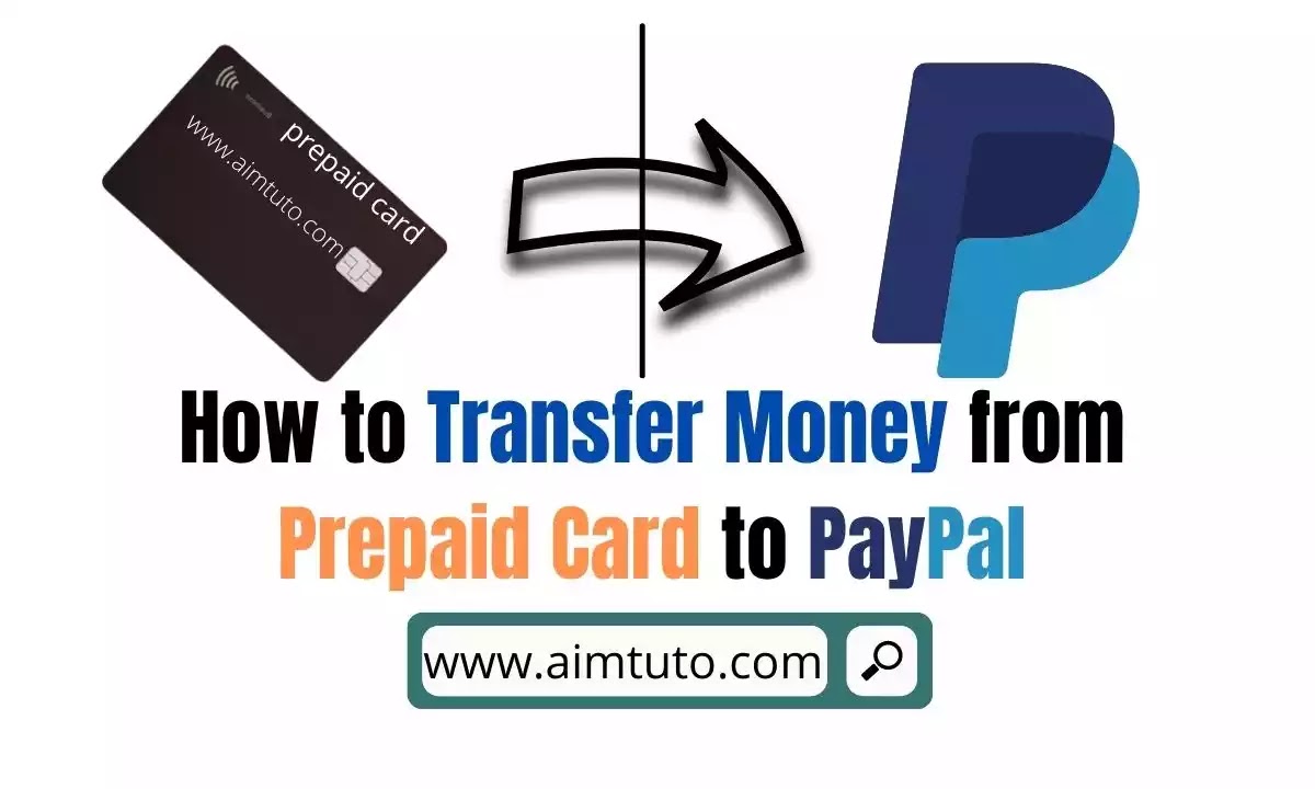 transfer money from prepaid card to paypal