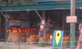 Eclectic Red Barn: Pumpkin Tent at the Long and Scott Farm