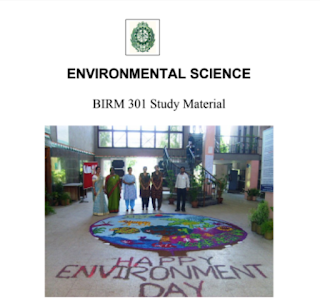 Environmental Science | PDF book download free | B Pharmacy 2nd Semester