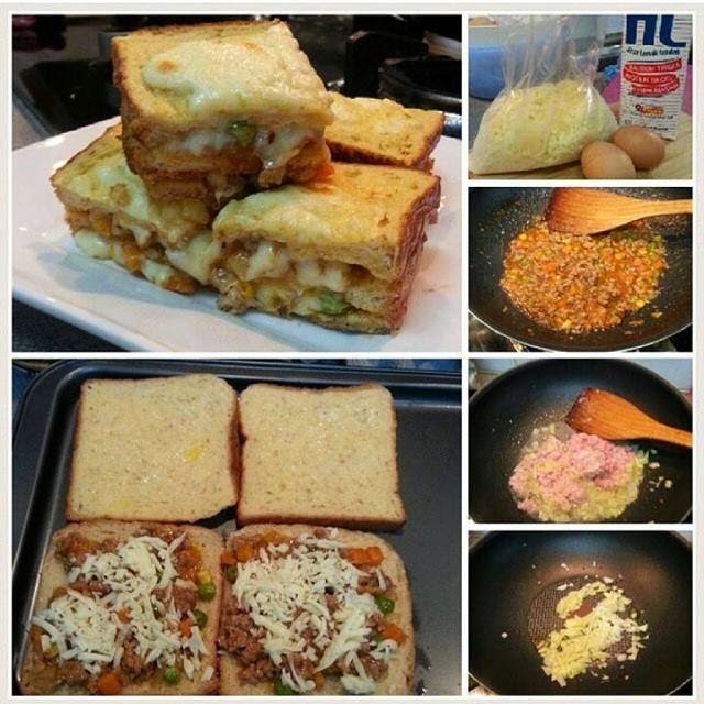 RESEPI BERASASKAN ROTI: LASAGNA ROTI