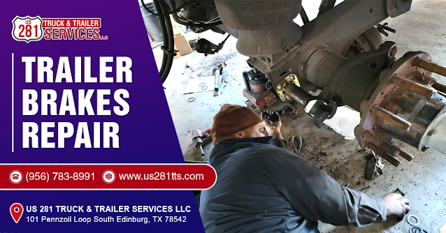 Best truck and trailer repair shop for trailer brake system repair in Edinburg and all of South Texas.