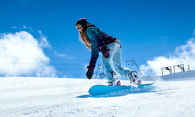 Snowboard day usually becomes the official opening of the winter season.