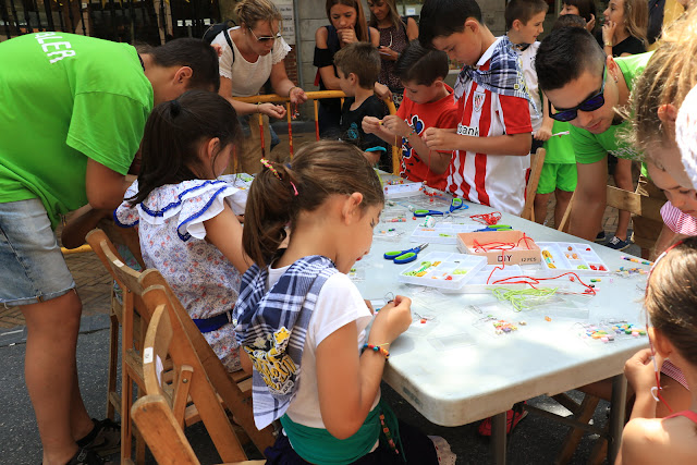 Actividades infantiles durante las fiestas del Carmen