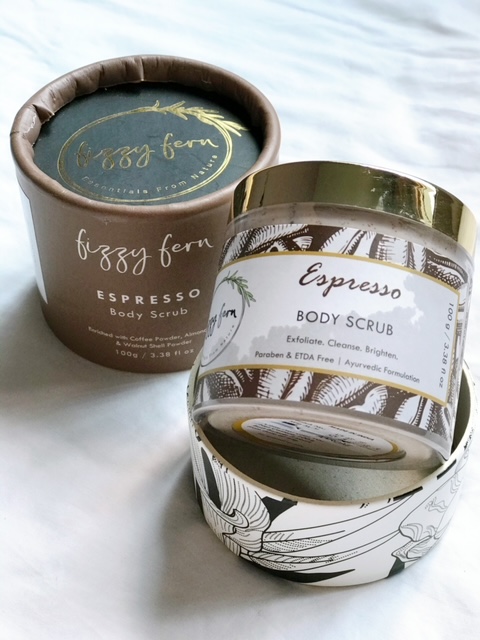 Fizzy Fern Espresso Body Scrub Appearance