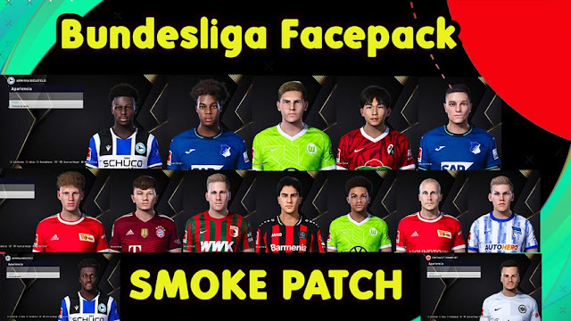 Bundesliga Facepack 2022 Final For eFootball PES 2021