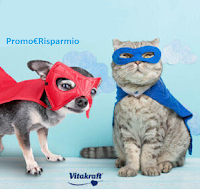 Vitakraft "Foto Contest Mascherando" : vinci gratis pacchi di prodotti per cani e gatti !