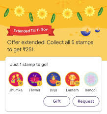 Rangoli Bonanza event - Now Golden Chance to grab one Rangoli stamp
