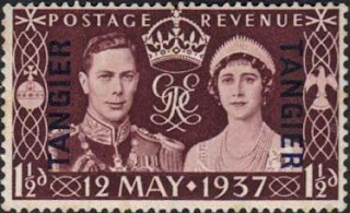 British Offices Abroad - Tangier - 1937 - George VI Coronation