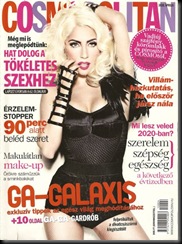 Lady Gaga Cosmopolitan Magazine Cover Hungary April 2010