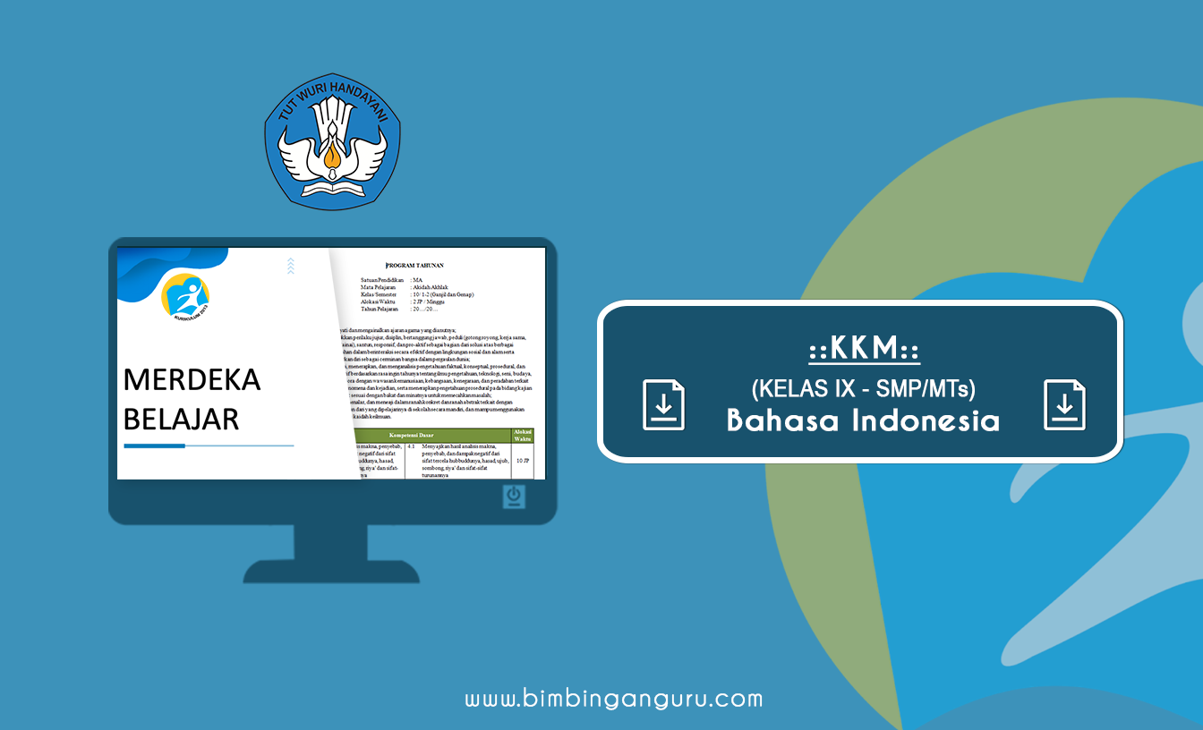 KKM Bahasa Indonesia Kelas IX K13 Tahun 2022/2023 (REVISI)