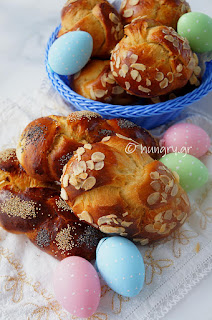 Easter Brioche Buns