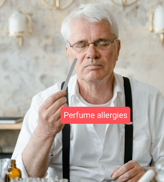 Perfume allergies sign's and symptoms