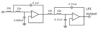 Subwoofer low pass filter