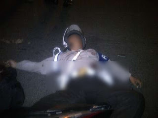 Bripka Sukardi ditembak di depan KPK (foto detik)