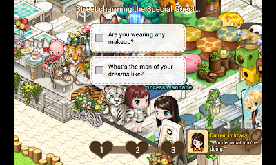 LINE I LOVE COFFEE STREET CHARMING SPECIAL GUEST Princess Wannabe: Wonder what you're doing