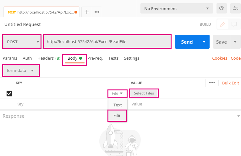 Postman WEB API