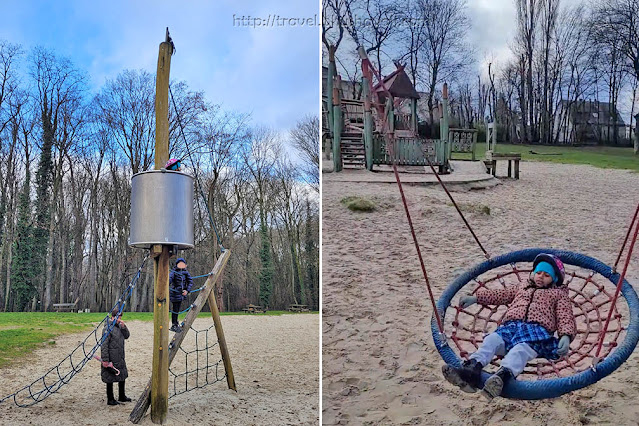 Best playground in Brussels - Malou Playground - Plaine de Jeux Malou - Kids Zipline in Brussels