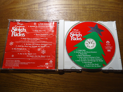 【ディズニーのCD】クリスマス　「Disney's Christmas Sleigh Rides」を買ってみた！