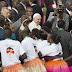 Humbling: See what POPE FRANCIS did to this elderly lady: No one expected it