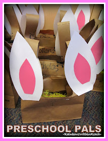 photo of: Preschool Grocery Bag Easter Baskets via RainbowsWithinReach