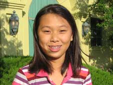 Clara Ma, winner of the Mars Science Laboratory naming contest.