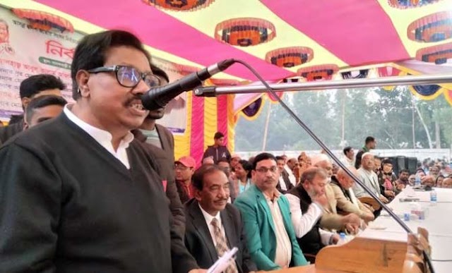 দেওয়ানগঞ্জে নৌকার প্রার্থীকে বিজয়ী করতে নির্বাচনী সভা