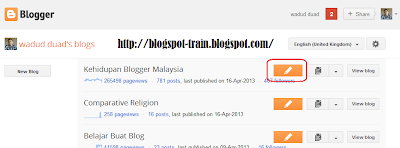 How To Make A New Article On Blogspot 2013