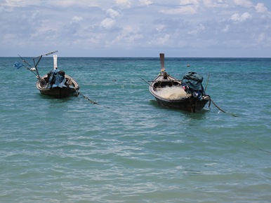 LongTail Boats Nai Yang Beach