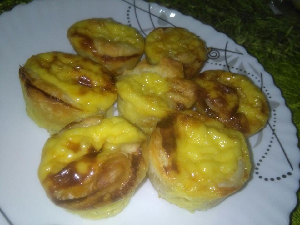 Resepi Portugese Egg Tart - Resepi Kek & Biskut Raya