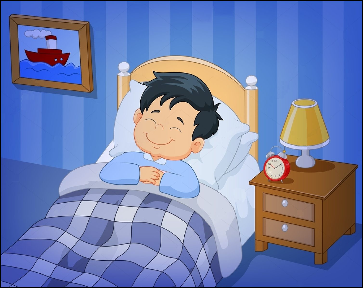 Animasi Gambar Orang Tidur Kartun