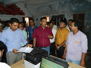 commissioner-visit-laukhi-madhubani