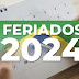 Governo Federal publica lista com feriados nacionais em 2024