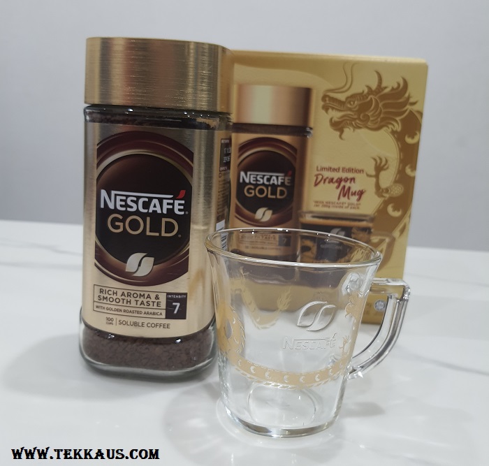 My Nescafe Gold With Free Dragon Mug