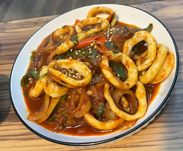 海雲韓式料理-板橋店-辣炒魷魚