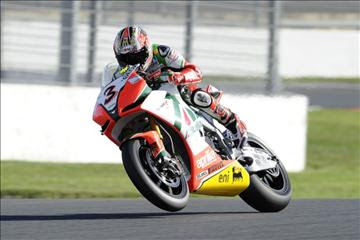 Max Biaggi from Sykes as Aragon test concludes