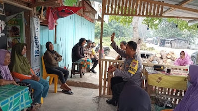 Polsek Bungku Utara Gelar Kegiatan Jum'at Curhat Akhir Tahun