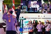 Tutup Festival Musik Jalanan, Kapolri Komitmen Bangun Ruang Demokrasi yang Positif untuk Jaga Persatuan 