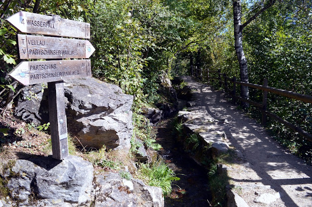 cascata parcines