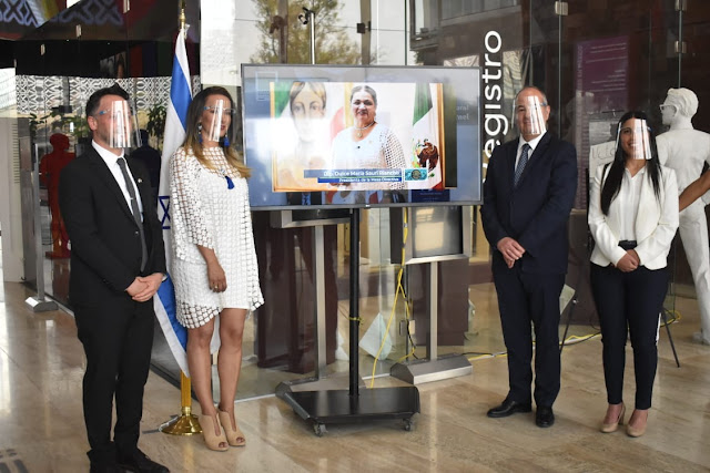 Inauguran en la Cámara de Diputados la Semana Cultural México-Israel