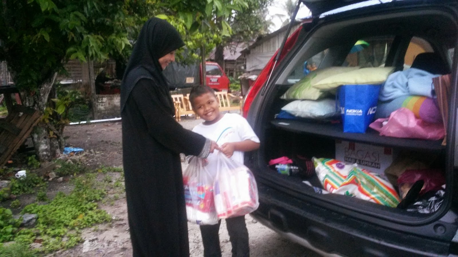 ... Amal Al-Jauhar: Bantuan Asnaf/Yatim di Kg Pengkalan Gate Ipoh Perak