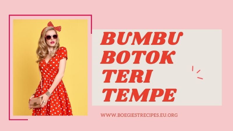 Bumbu botok teri tempe