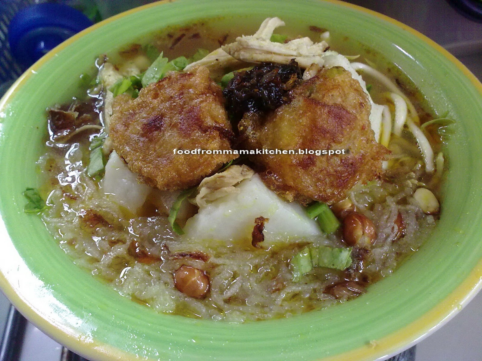 Food from Mama kitchen: Soto Ayam