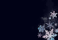 New Year Snowflake Wallpaper