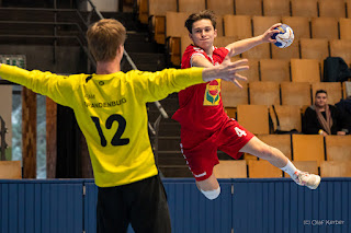 Sportfotografie DHB Handball Deutschland Cup Sportforum Berlin