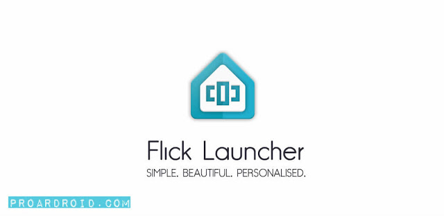  تحميل لانشر Flick Launcher v1.0 نسخة كاملة للأندرويد مجاناً logo